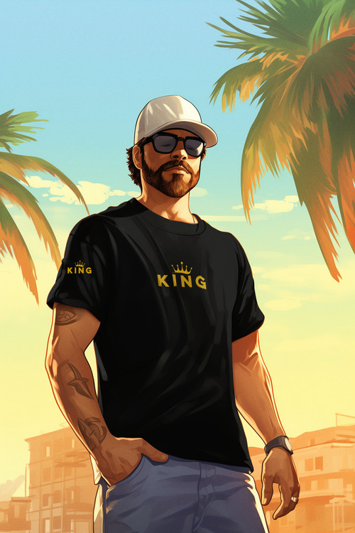 King T-shirt - Checkmate Apparel