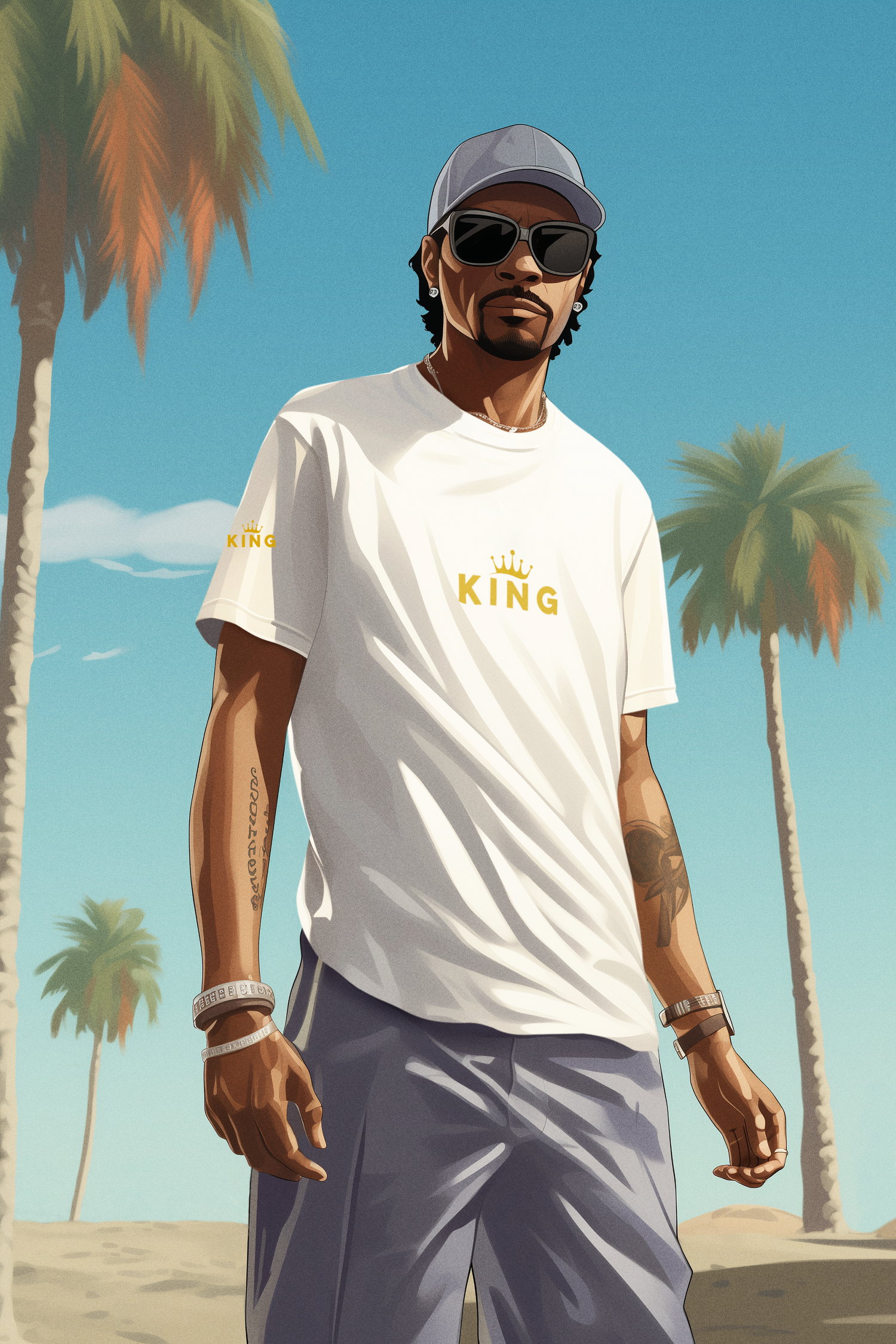 King T-shirt - Checkmate Apparel