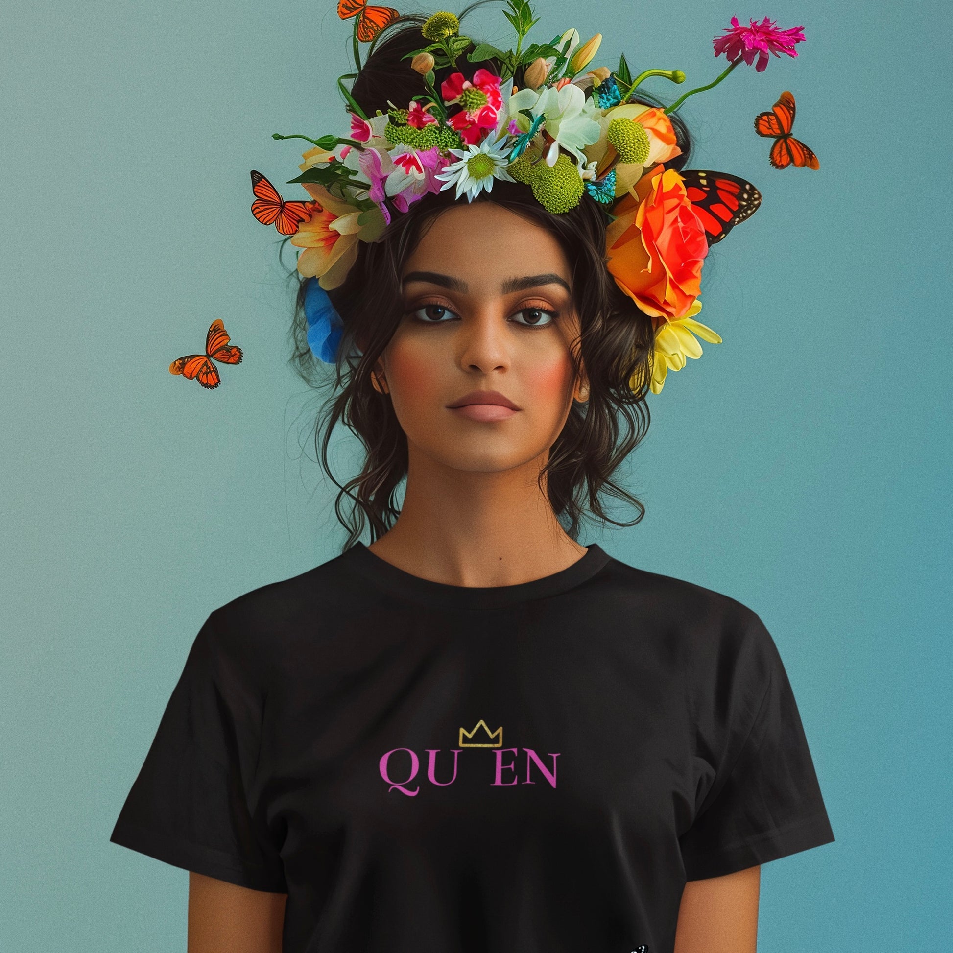 Queen | Rose to Bloom T-shirt | Checkmate Apparel